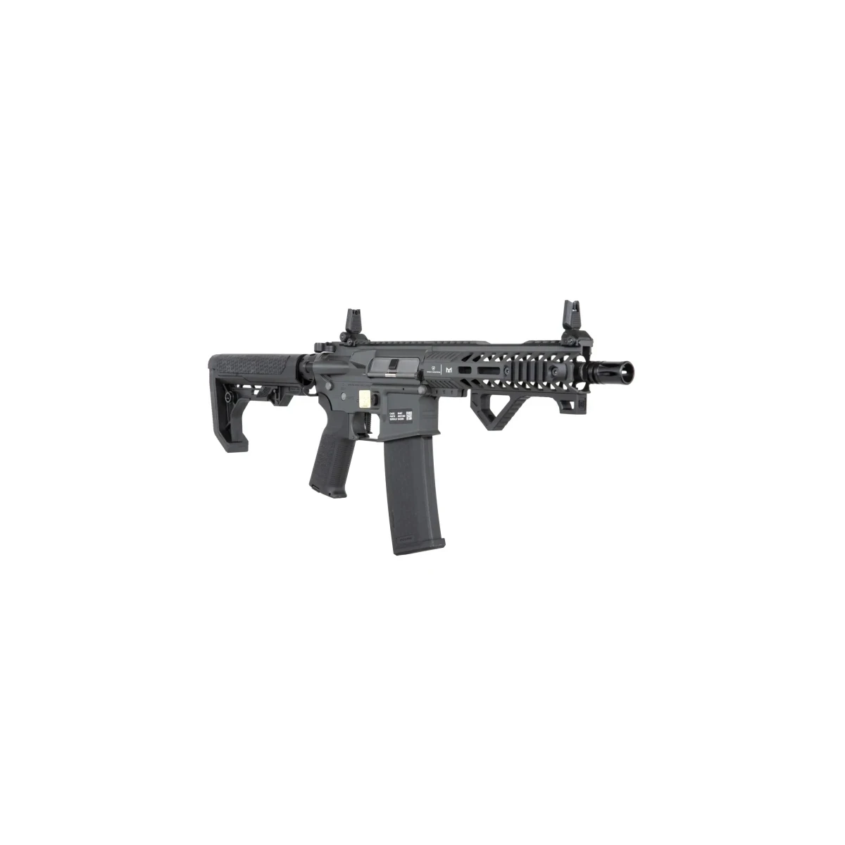 SA M4 CQB M-LOK (RRA SA-P17 PRIME™ Aster II ETU BLDC™) Airsoft Geweer Vrij vanaf 18 – Chaos Grey -F-, afbeelding 4 van 24