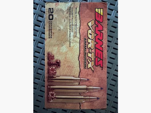 BARNES VOR-TX .338 WIN MAG 210GR TTSX 20 pièces