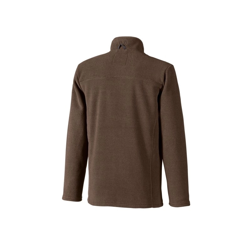 Waidmanns cardigan in pile da uomo Bruno marrone, immagine 2 di 2