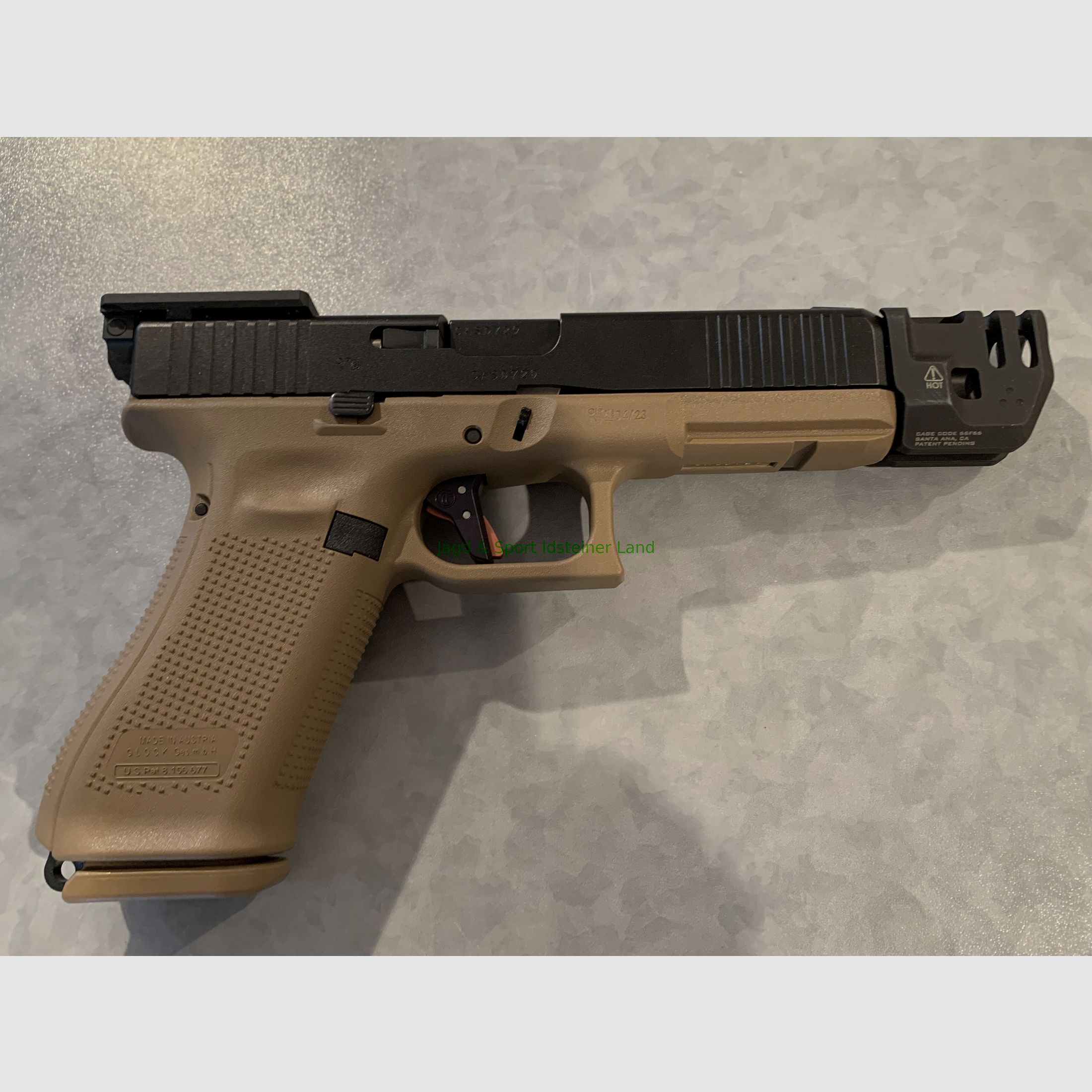 Glock G17 Gen5 FR inkl. Tuningpaket v. Strike Industries & Timney