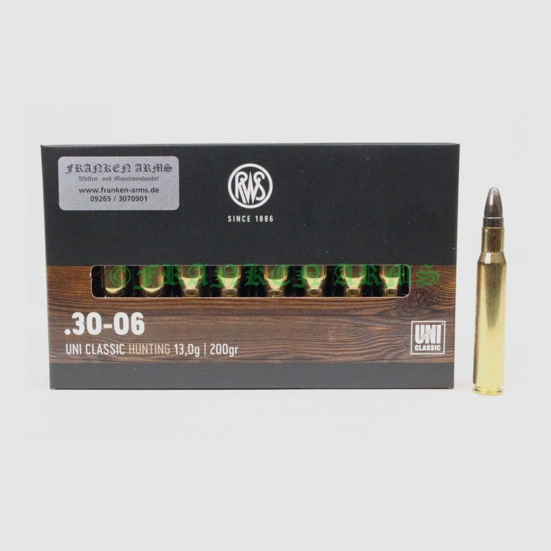 RWS UNI Classic .30-06 200gr. 13,0g 20 Stück Staffelpreise