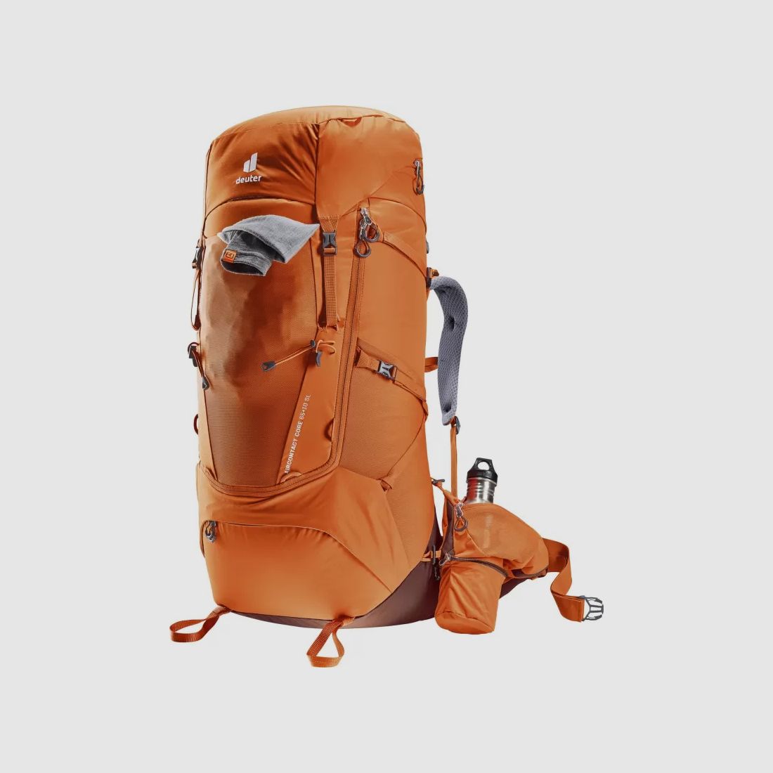 Deuter Aircontact Core 65+10 SL orange, braun, Bild 4 von 11