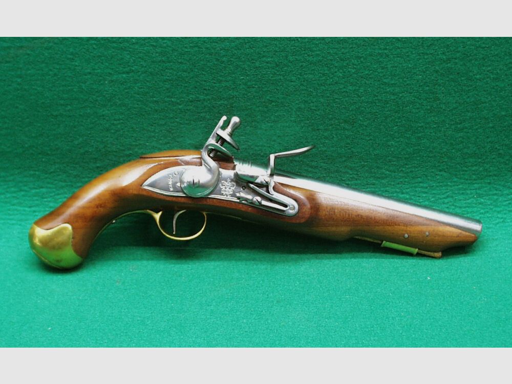 Indien Steinschloß Pistole P12 Elliot Light Dragoon