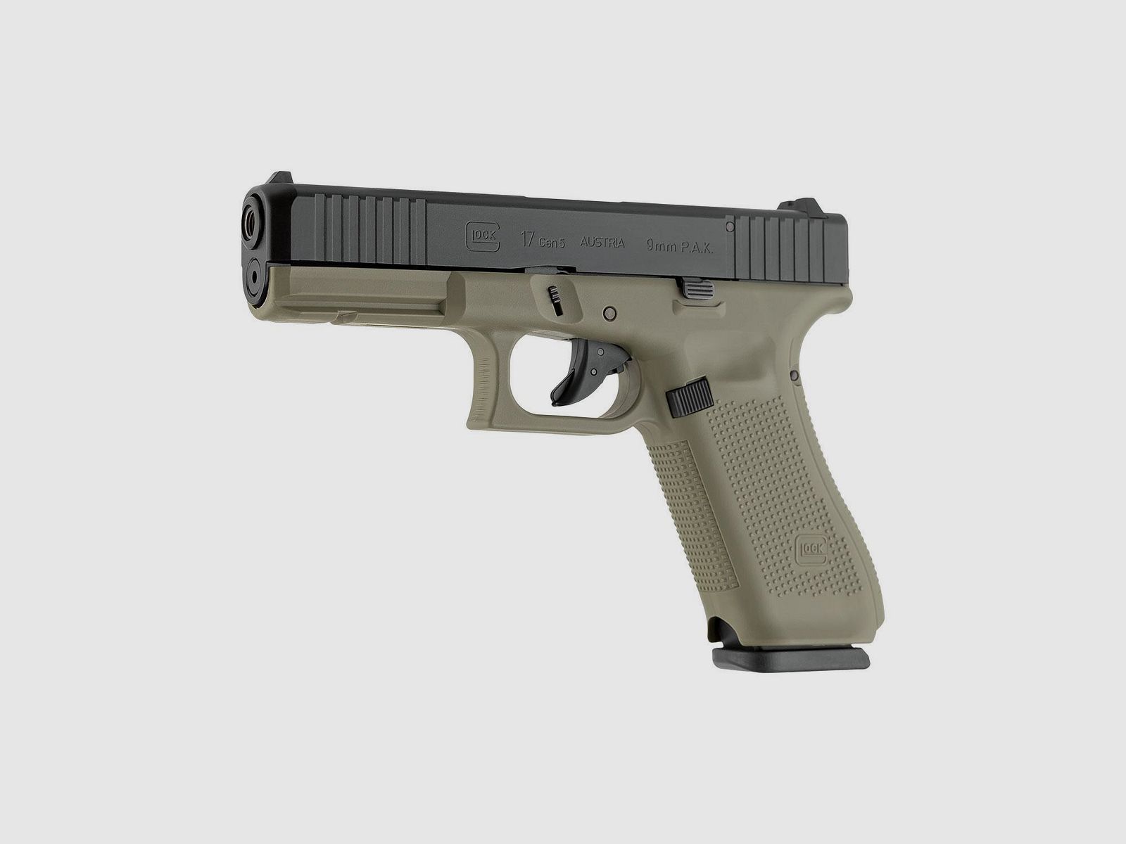 Glock 17 Gen5 Battlefield Green Kaliber 9mm P.A.K. Schreckschusspistole