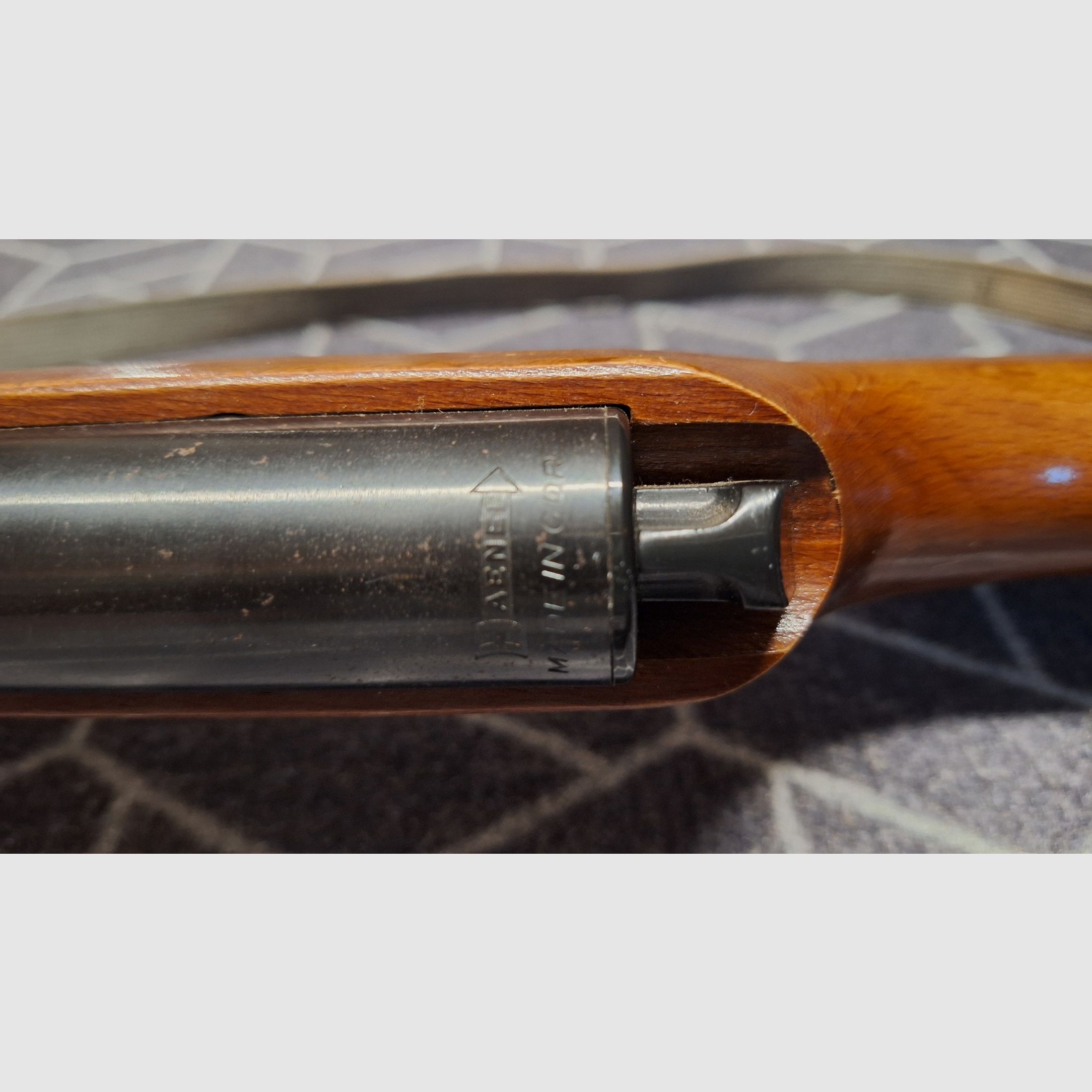 ¡Haenel Suhl 310 DDR-GST carabina de aire comprimido con 2 cargadores!