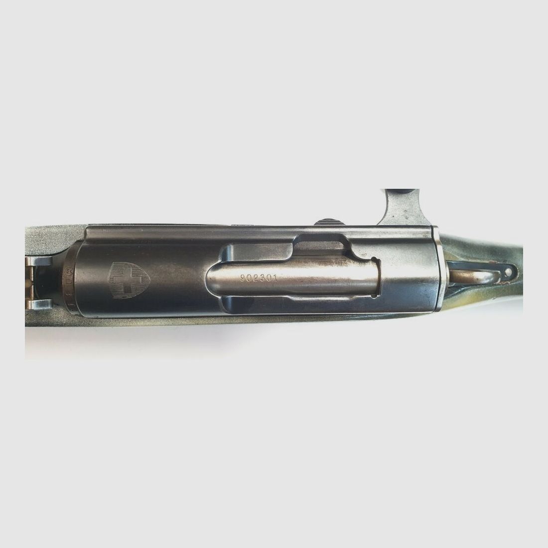 Waffenfabrik Bern Carabine à Verrou Suisse Schmidt Rubin K31 Calibre 7,5x55 Swiss Numéros Correspondants + Canon Hämmerli Match
