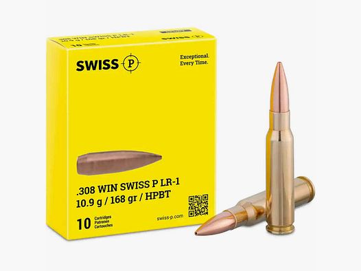 SWISS P ..308WIN LR-1 1368grs / 10,9g 10szt.