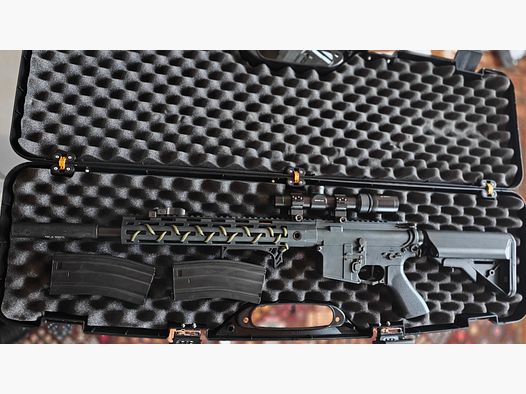 Begadi Sport M4 "Nylon Series" -GEN.5- Upgrade S-AEG mit PRO HopUp, Begadi CORE EFCS / Mosfet & FSWS 