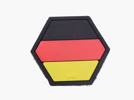 3D Rubber Patch HEXPATCH Duitsland S,R,G