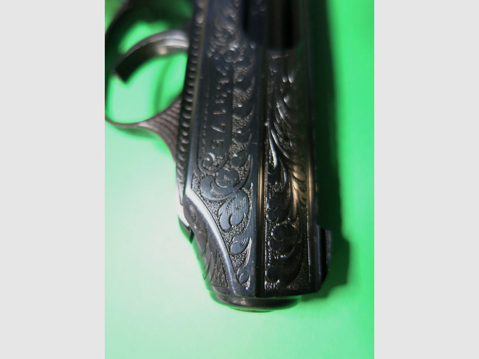 Walther/Ulm, Modell TPH "Eichenlaub", Kaliber .22lr, Taschenpistole, wie neu     #73, Bild 9 von 12