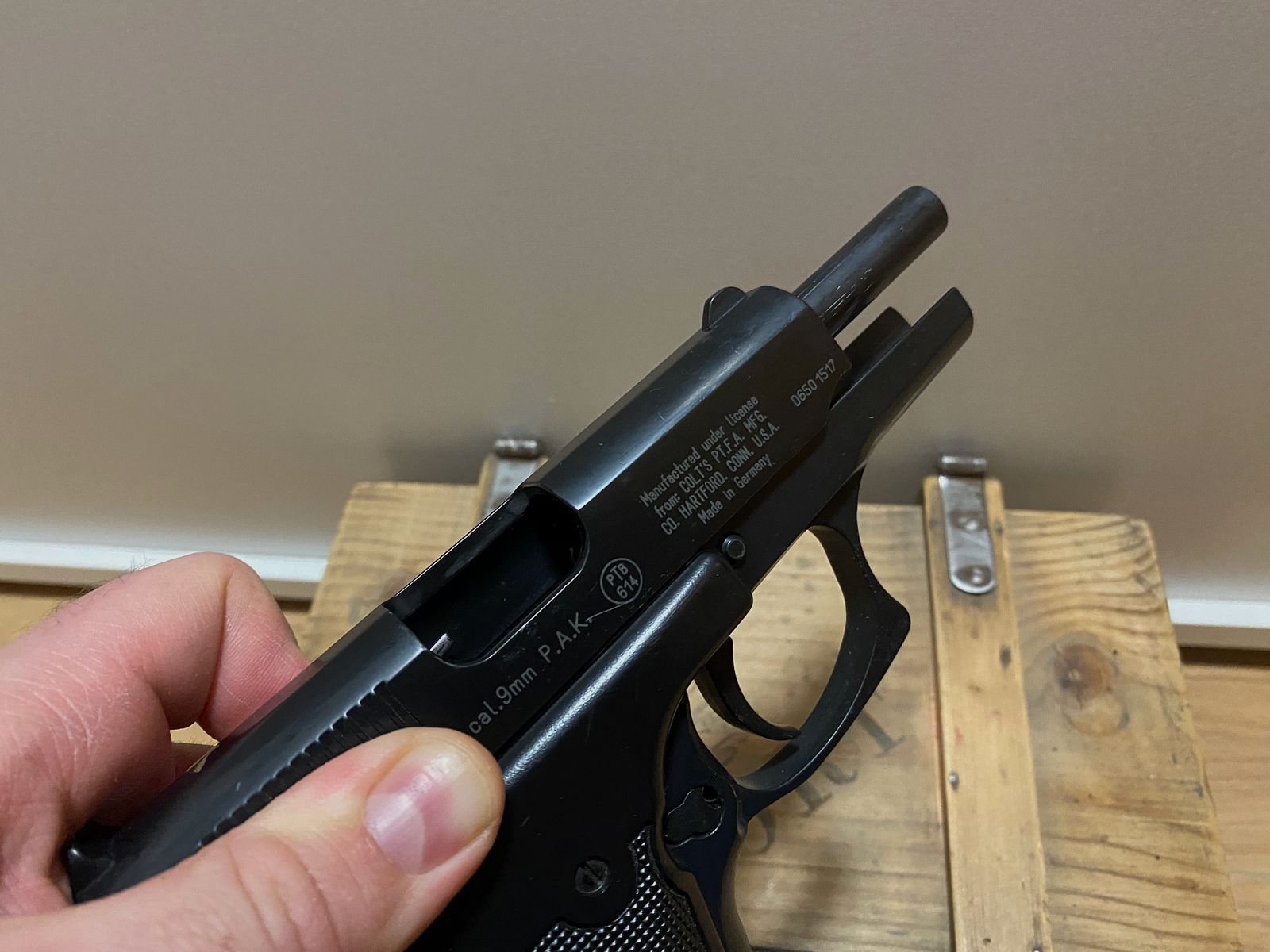 Colt Double Eagle 9mm P.A.K. Schreckschuss