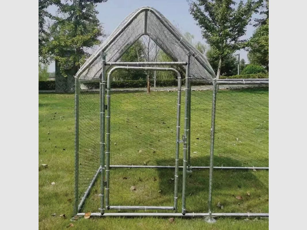 Enclos à volailles 3x1x1,7 m avec bâche Robuste et pratique, image 4 sur 9