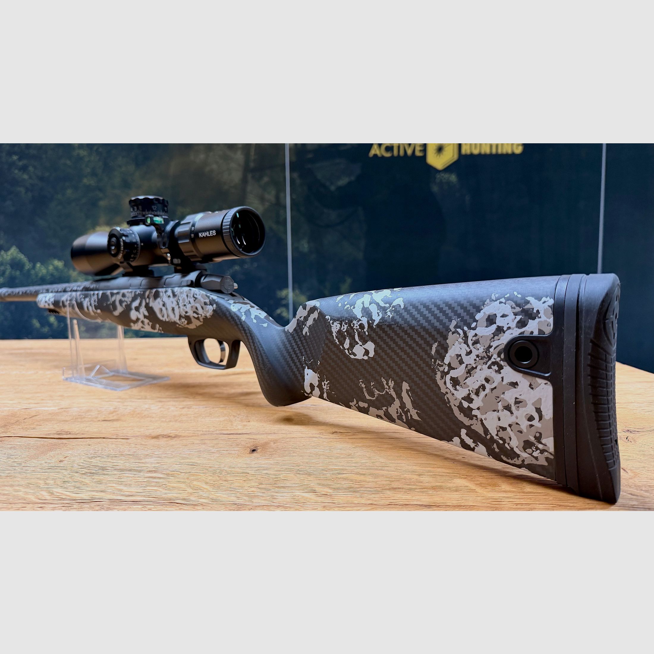 Gunwerks ClymR / 6 Creedmoor / LL 18" / con sistema in titanio / Kahles K318i 3,5-18x50