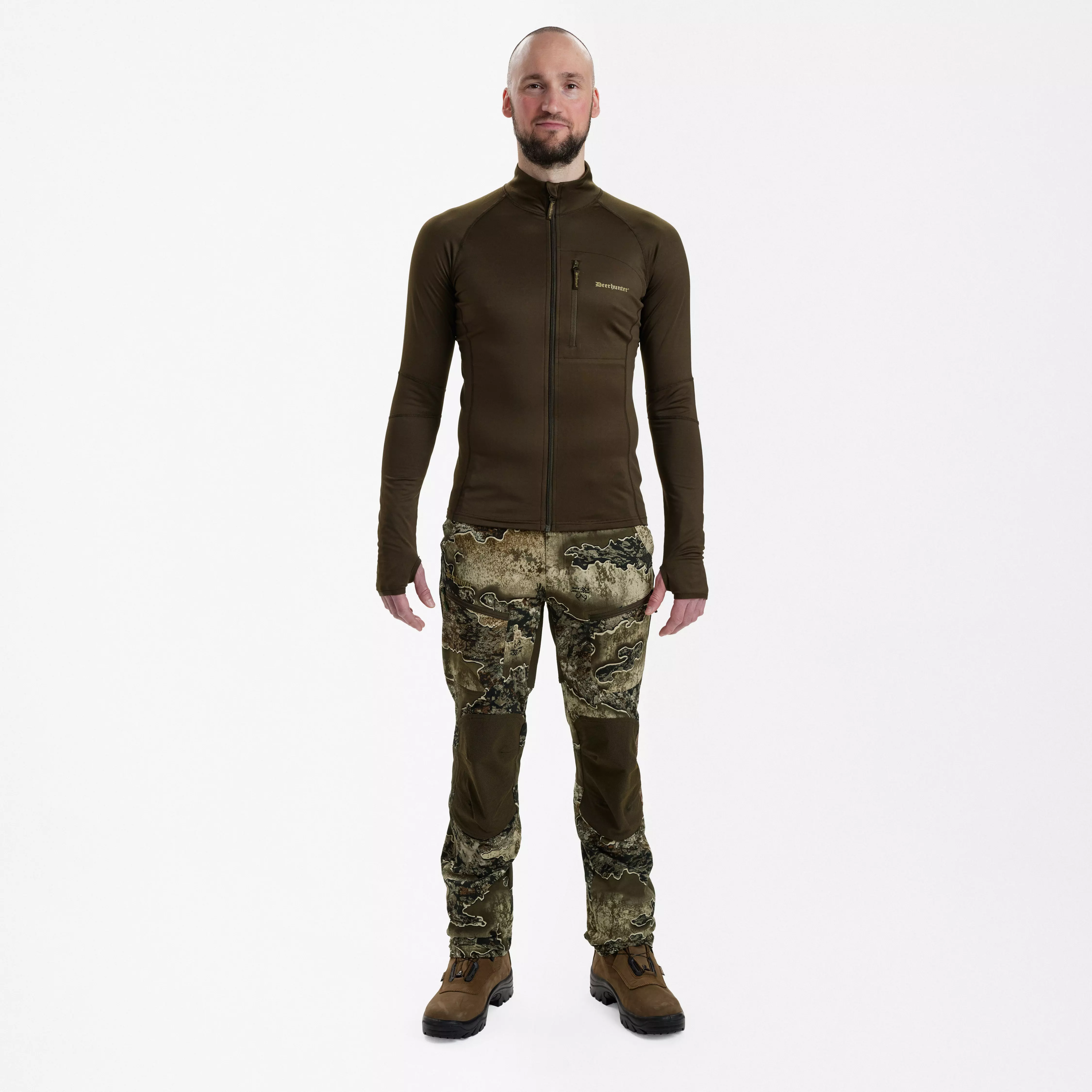 Excape Insulated Cardigan - Art Green, Bild 3 von 5
