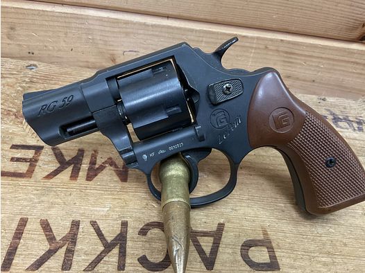 SRS Revolver RÖHM RG59 LePetit, PTB527, Kal.9mm Knall