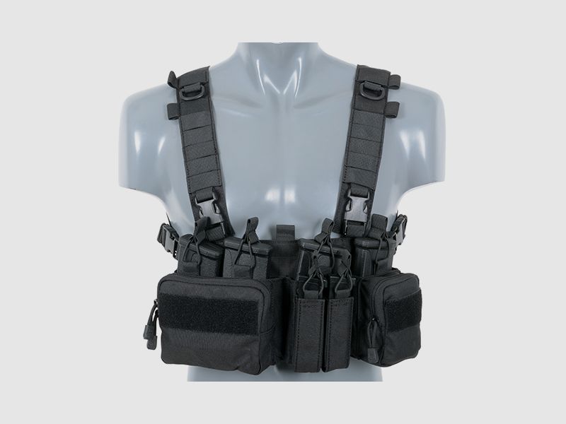 Buckle Up Recce/Sniper Chest Rig - Black [8FIELDS]