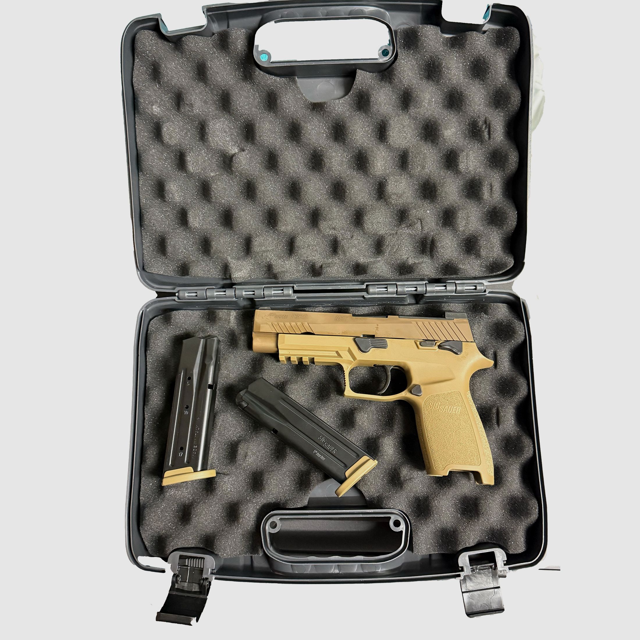 Sig Sauer P320 m17 Less than 200 shots including bag and case as well as holster