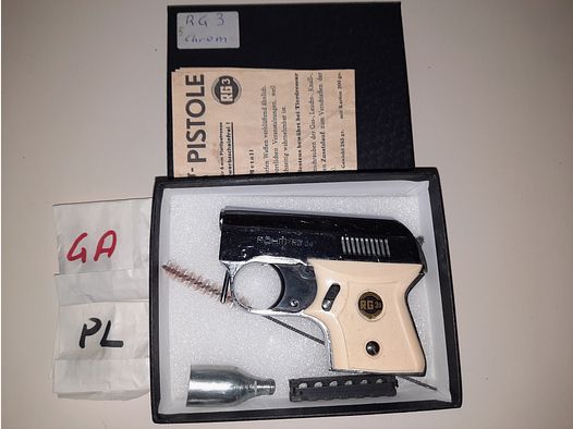 Röhm RG 3s finitura cromata con raro becher di sparo