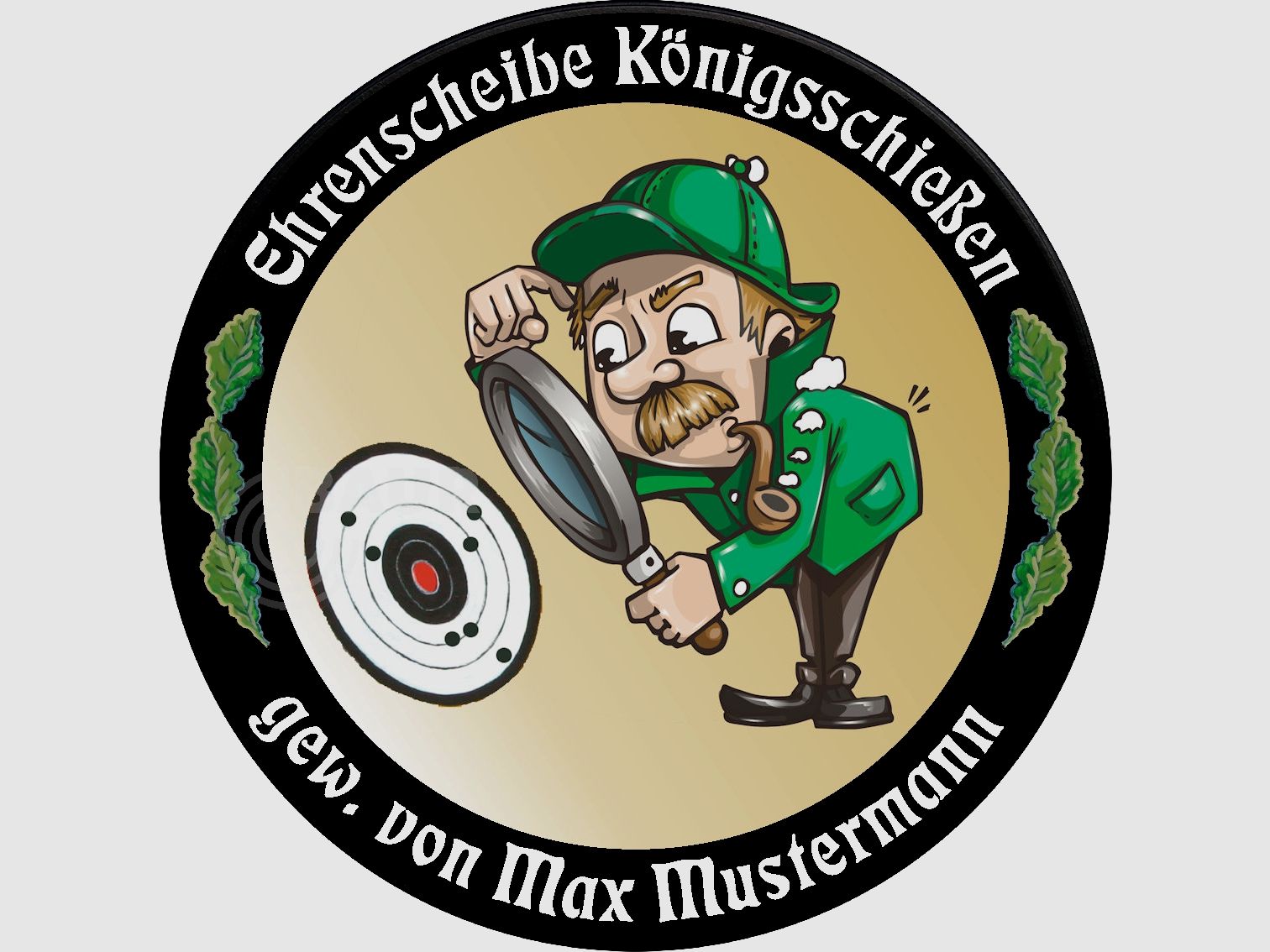 Schietschijf ECO-LINE Motief 254, afbeelding 2 van 6