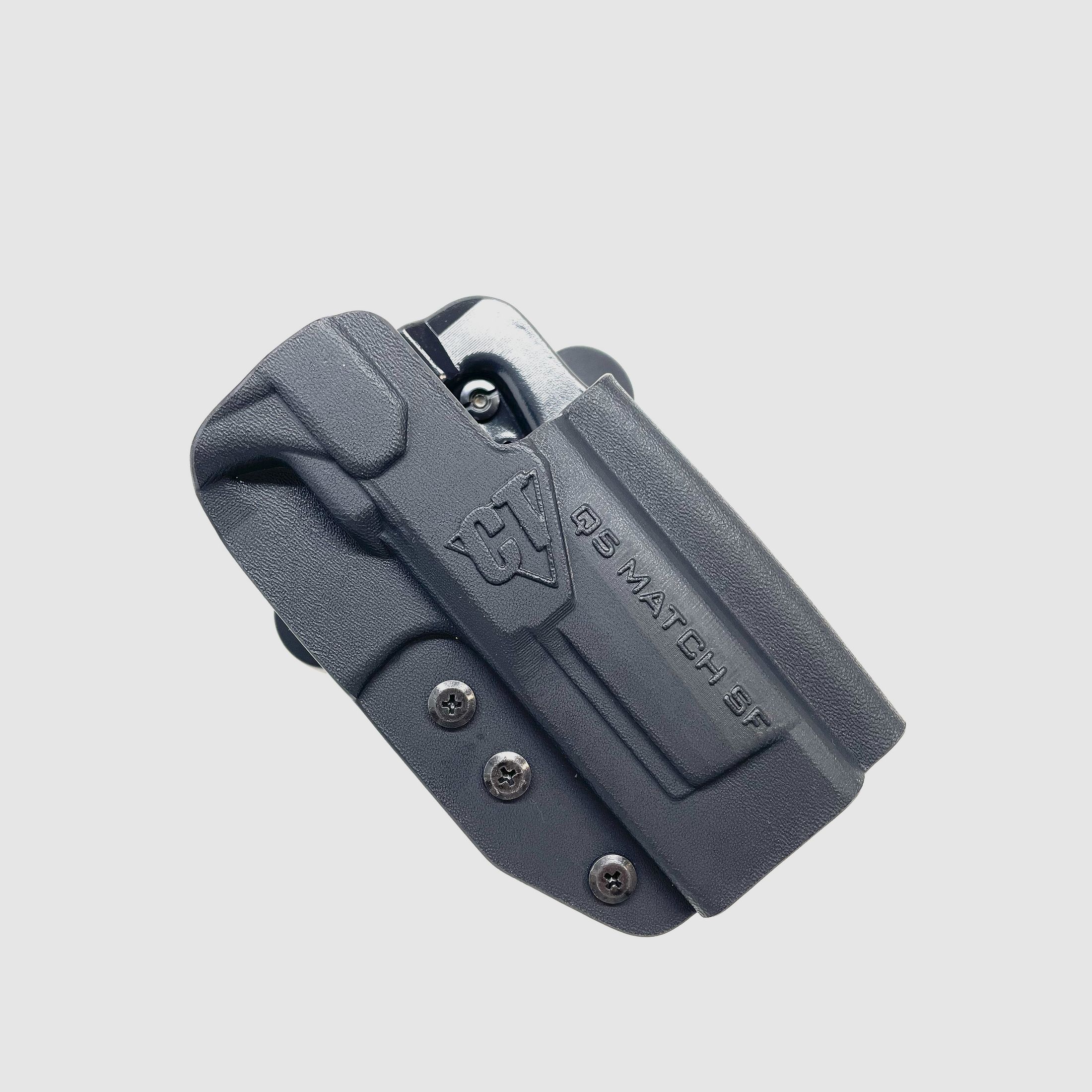 Comp-Tac Kydex Holster INTERNATIONAL für Walther Pistole Q5 MatcH Steel Frame 5" rechts schwarz