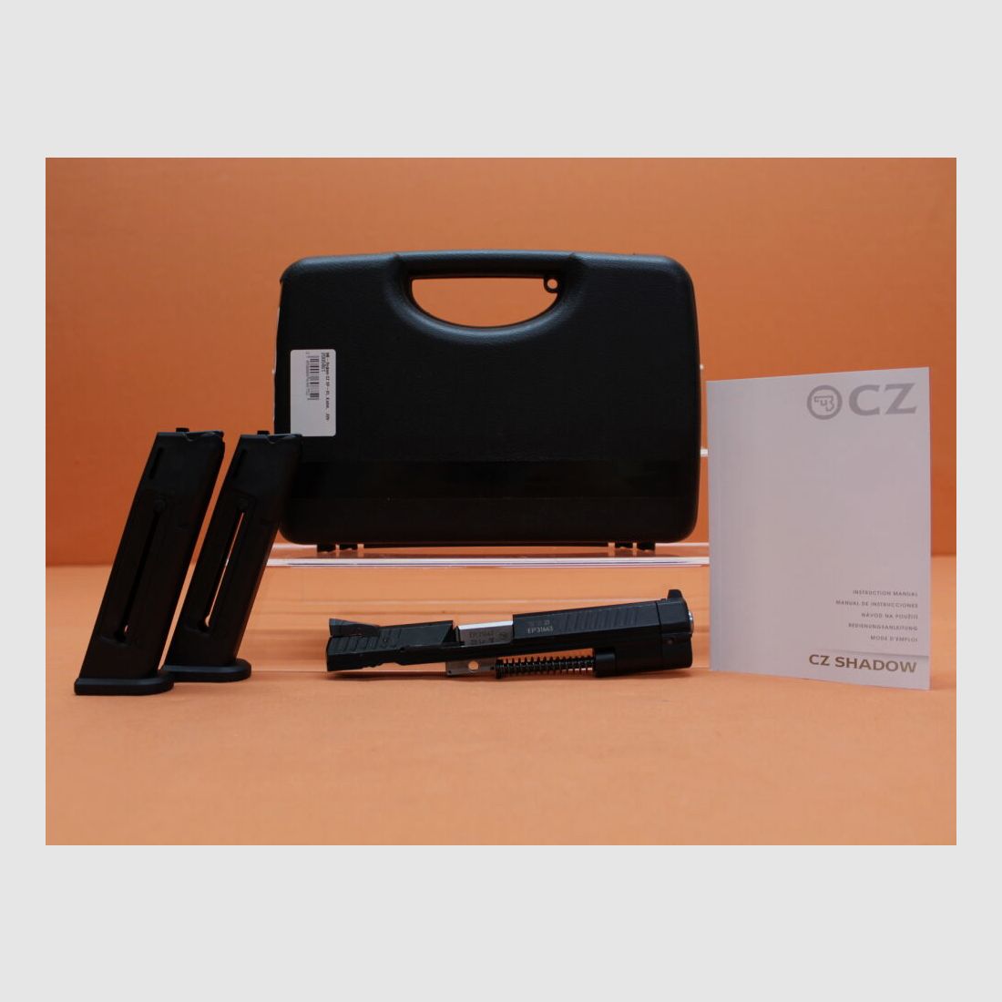 Sistema intercambiabile CZUB .22lr CZUB CZ 75 SP-01 Kadet adattatore canna 118mm/magazzino di riserva (.22lfB/.22L.R.)