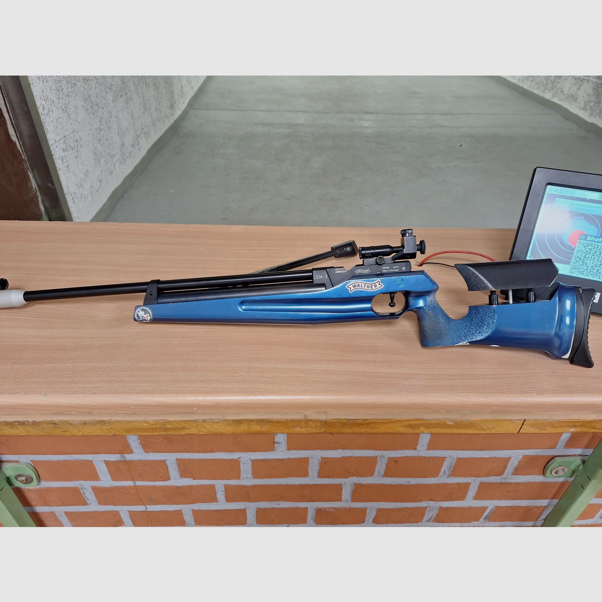 Walther LGM-2 match air rifle right/ left 1st hand