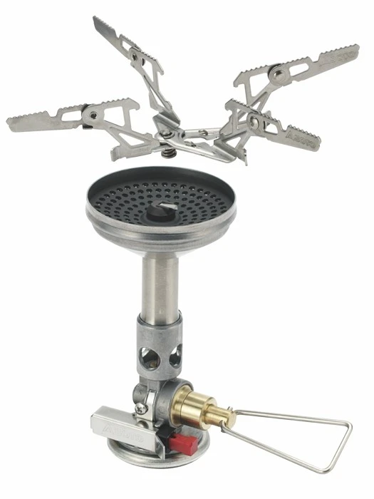 Japanischer Soto WindMaster Kocher mit 4/Flex OD-1RXN, leichter Campingkocher