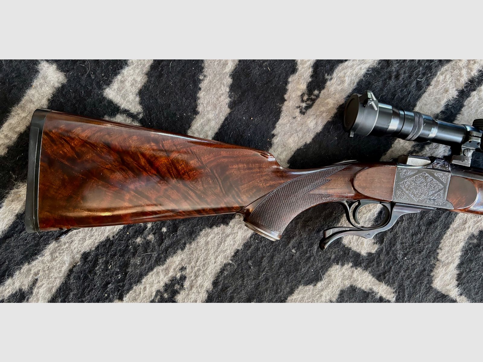 👍🏻Blockbüchse Custom Made im britischen Safari Style 7 mm RemMag. 🐆🦌🐅, Bild 4 von 6