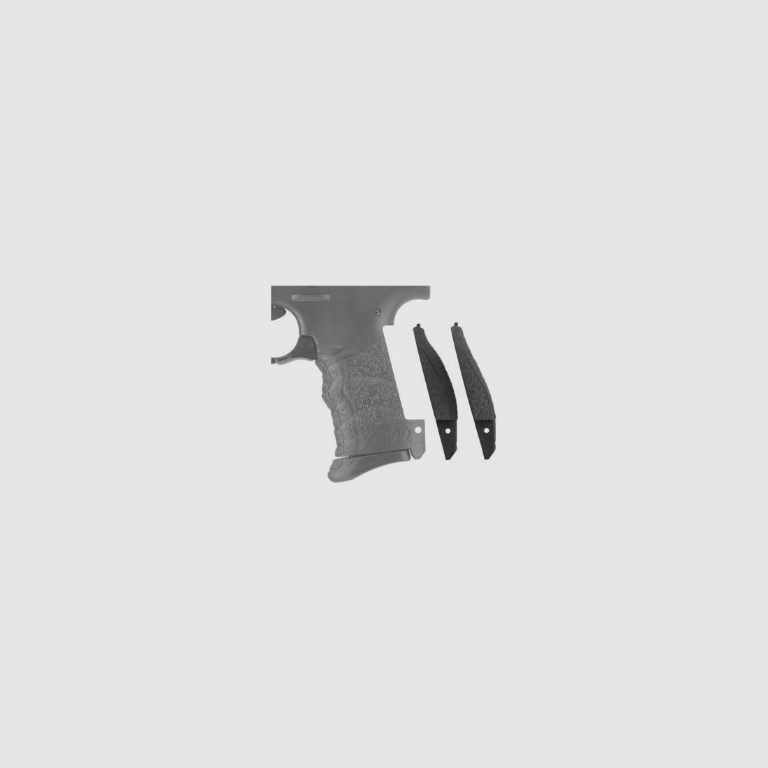 WALTHER Gaspistole (SRS) P22Q Nickel Kal. 9mm P.A.