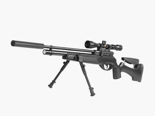 HPA Gamo Cal 5,5mm Tactical + telescopio + bipiede