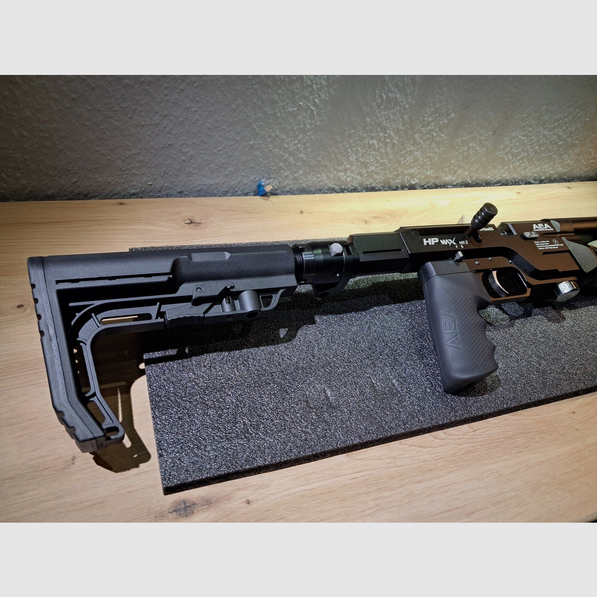 AEA HP Max MK2 – neuwertiger Zustand – inkl. Zubehör & Export-Kit Luftgewehr