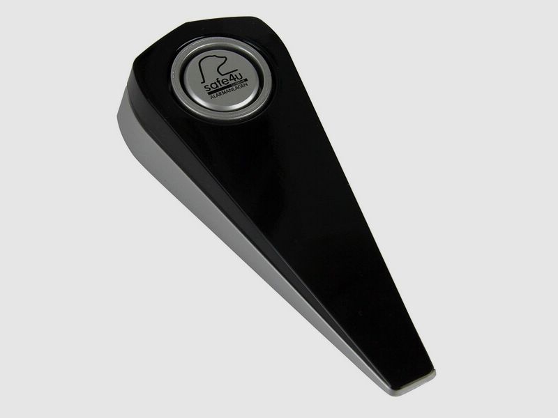 Alarm-Türstopper Travel mit 100 db - Schwarz / Silber