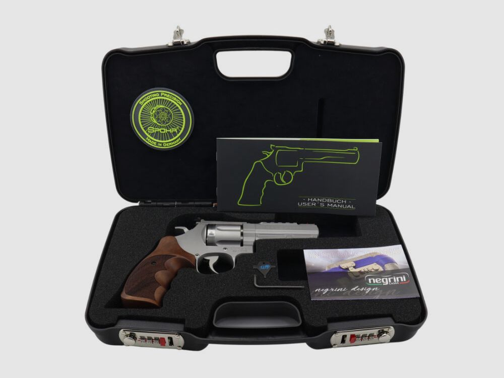 Spohr 284 Carry Stainless 4 Zoll Revolver Made in Germany