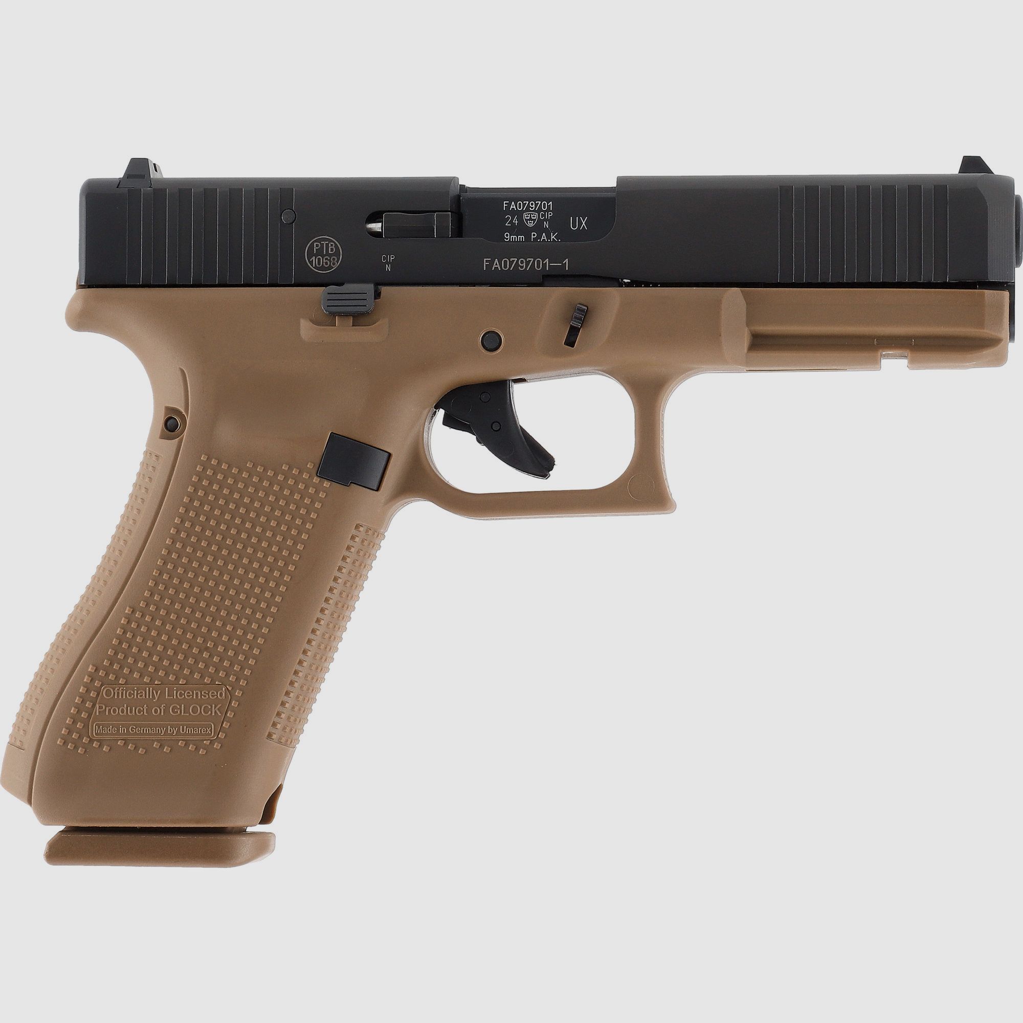GLOCK 17 Gen5 SV Double Set Cal. 9 mm P.A.K. limited edition
