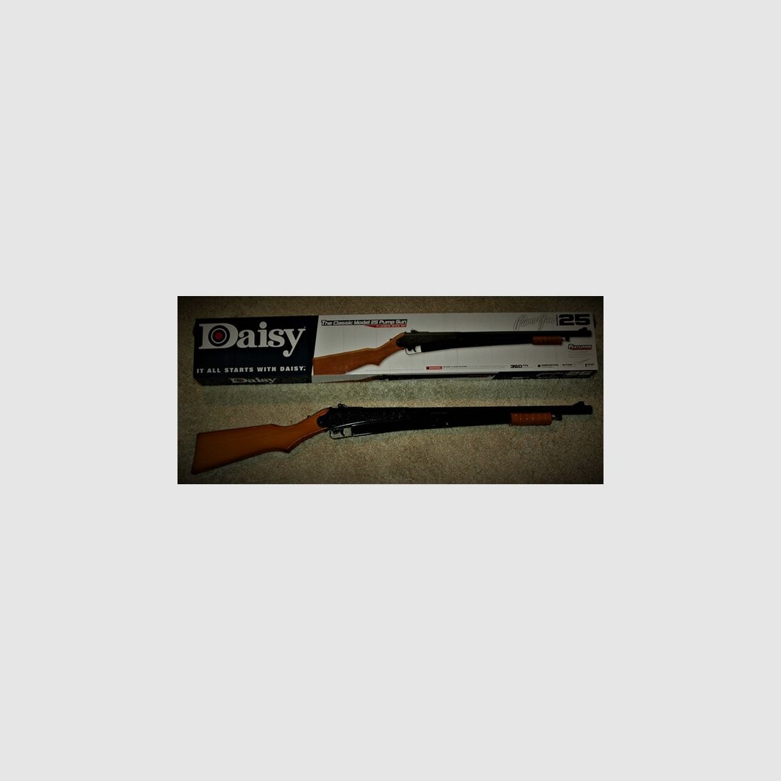 Daisy 25 - the PUMPGUN – NEU – Leveraction – 0.77 – 4,5 mm – BB – Stahl BB