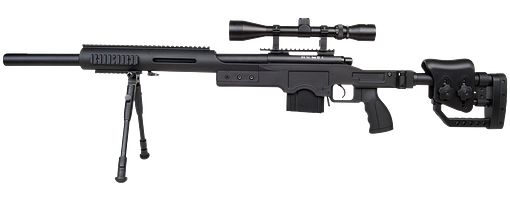GSG 4410 Sniper - Airsoft Federdruck (schwarz)