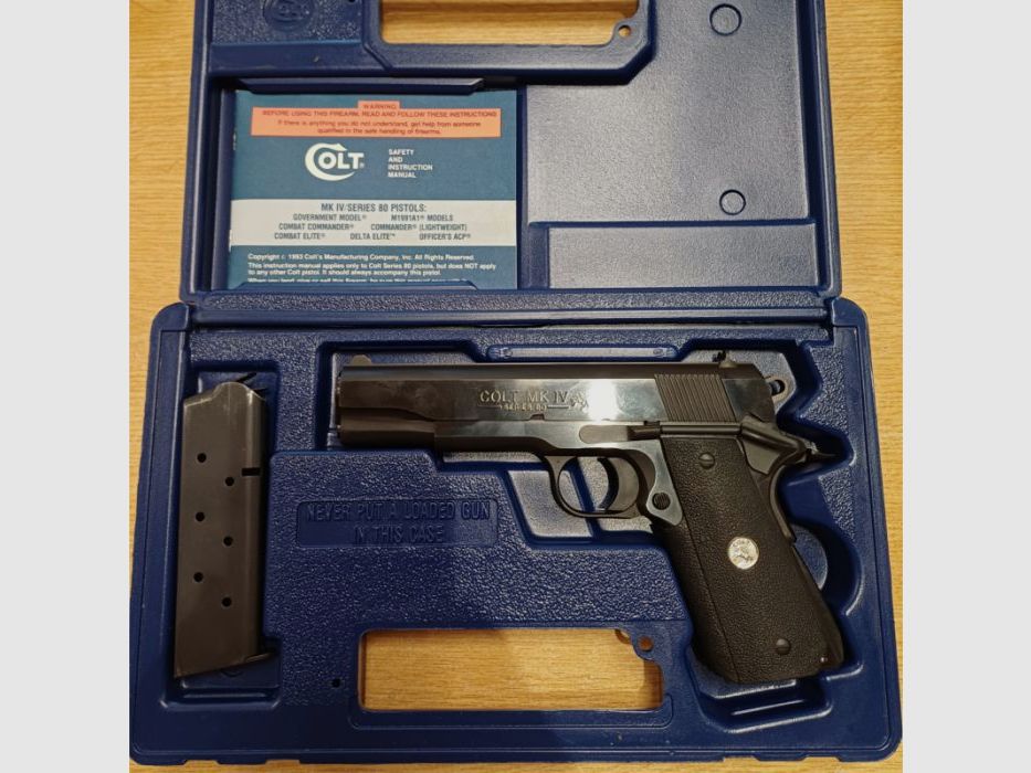 Colt MK IV Series 80 Kal..45 Auto | Gebrauchtwaffe, Bild 1 von 4