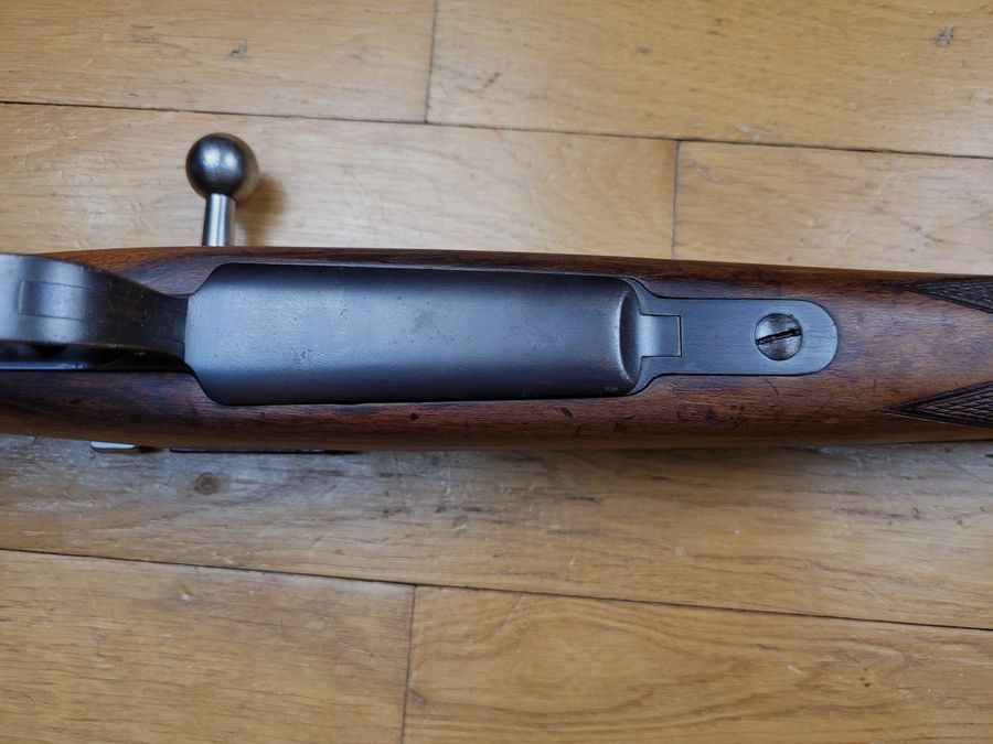 Uitzonderlijk Rival geweer – kaliber 10,75 x 68 – Catalogus van de Manufaktur – uitstekende afwerking Dumoulin – zeer mooie kolf met ruitjes – Stetcher trekker – mechaniek even uitstekend als snel – schitterende loop – zeer mooie bluing – perfecte staat, afbeelding 13 van 35