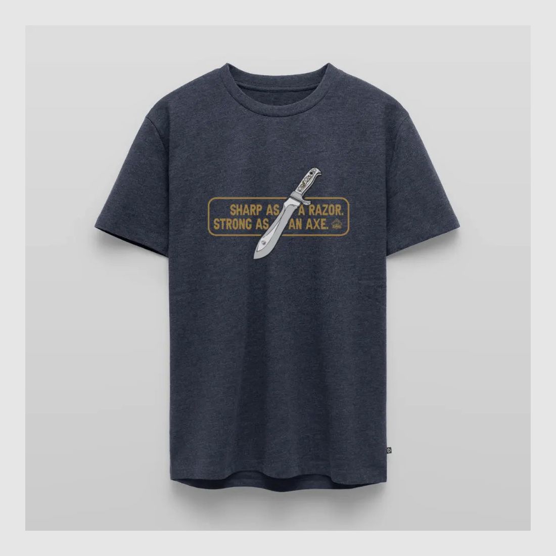 PUMA Męska Premium T-Shirt "White Hunter Sharp & Strong"
