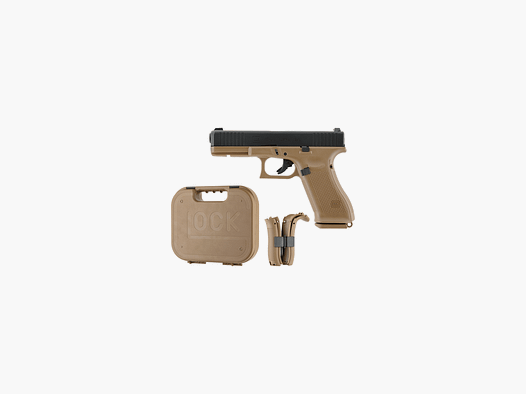 Glock 17 Gen5 Edizione Francese - Slitta in Metallo GBB - Nero-Coyote | UMAREX