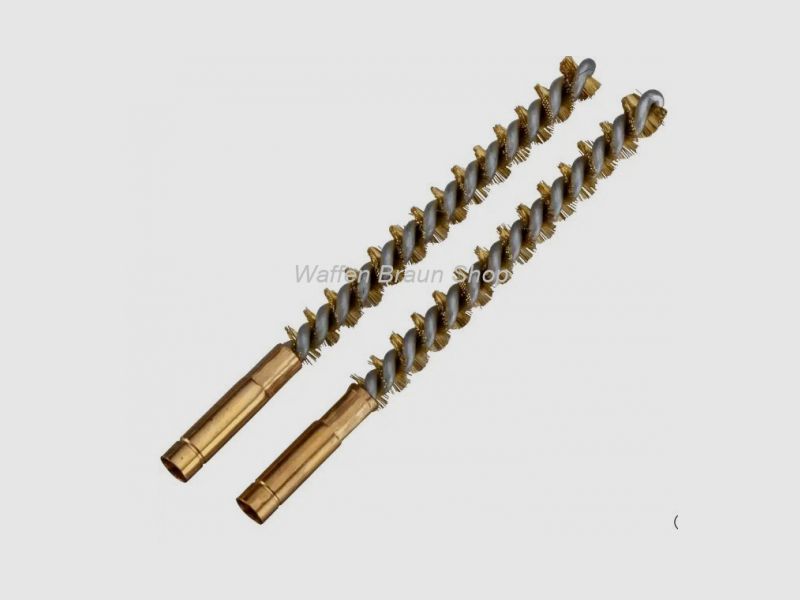 Messingbürste, 2er-Pack 5,6mm. Für Kugelläufe mit 1-8" Innengewinde.