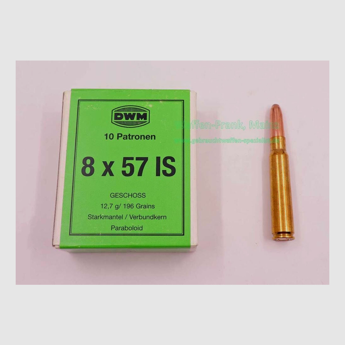 DWM, Petershagen Büchsenpatronen 8x57IS