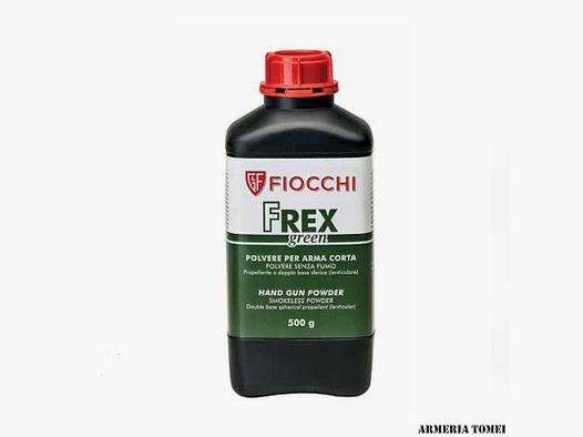 FIOCCHI – POLVERE RICARICA – FREX GREEN – 0,5 KG