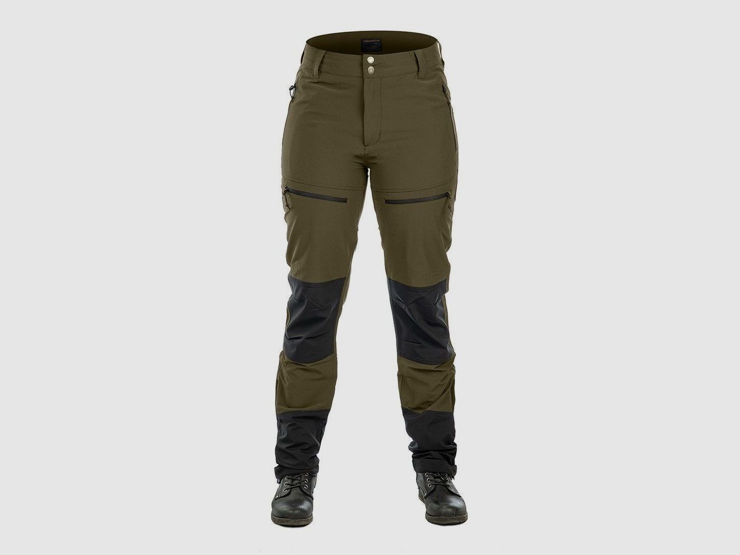 Arrak Outdoor Performance Hose Damen Olivgrün - 44