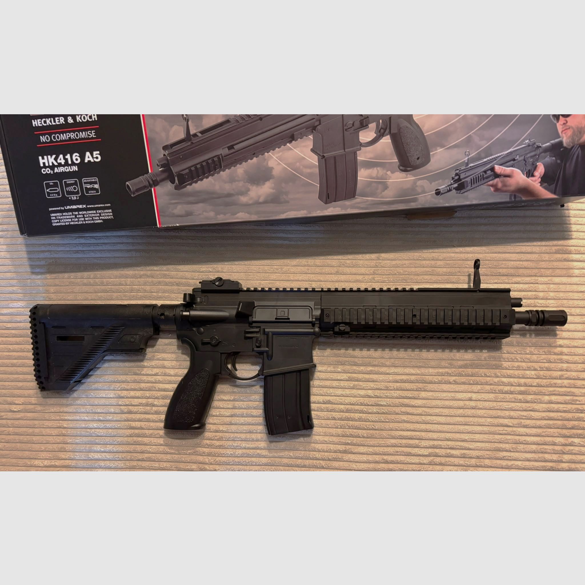 HK 416 A5 in 4,5 mm BB Co2