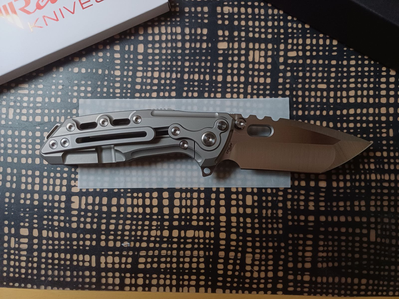 Reate Knives T1000 V1 CPM-3V S/N: 517 TOP condition, image 2 of 14