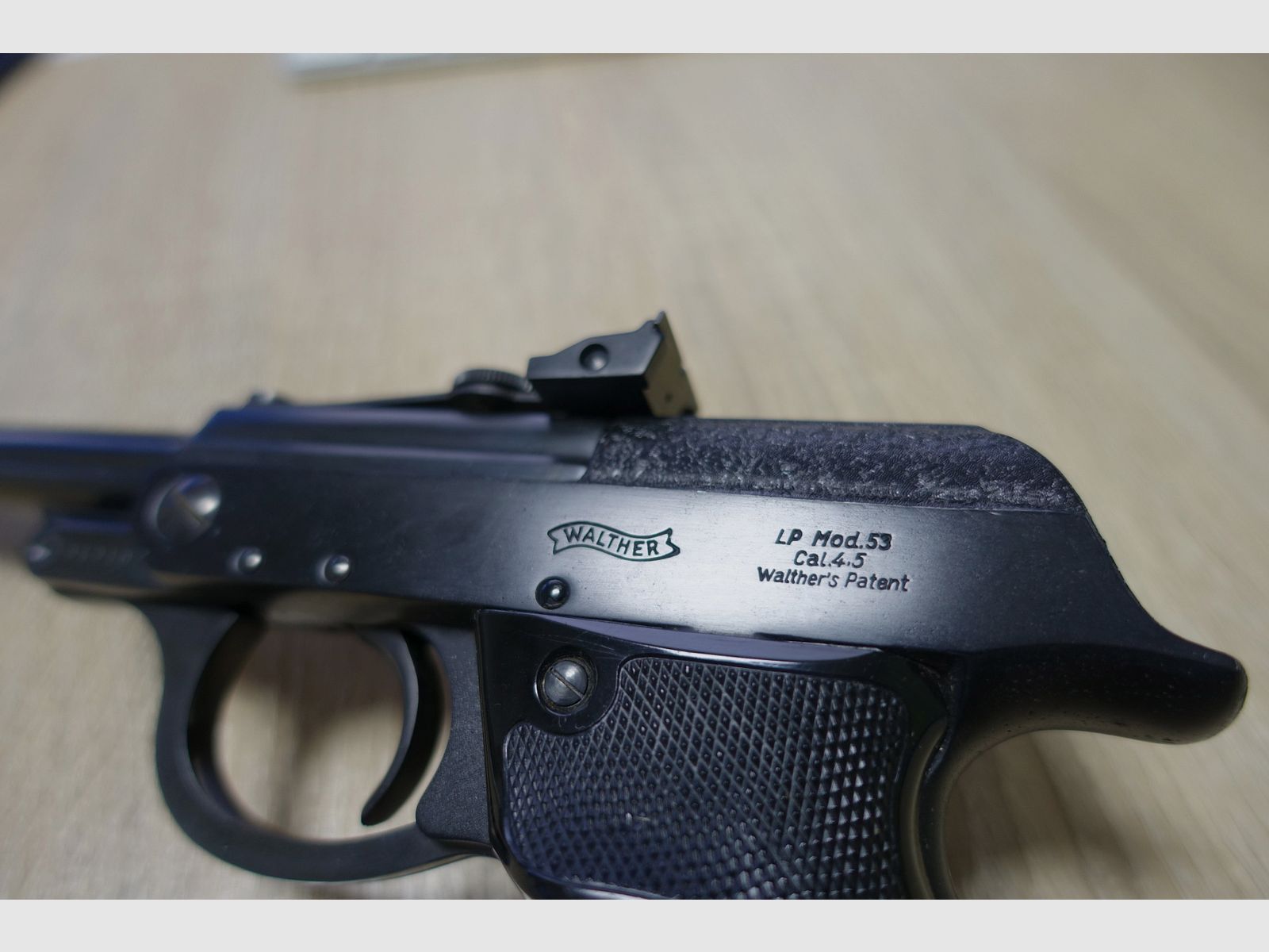 Prachtige 70 jaar oude Walther LP53 / Bj. 1957 / Verzamelobject