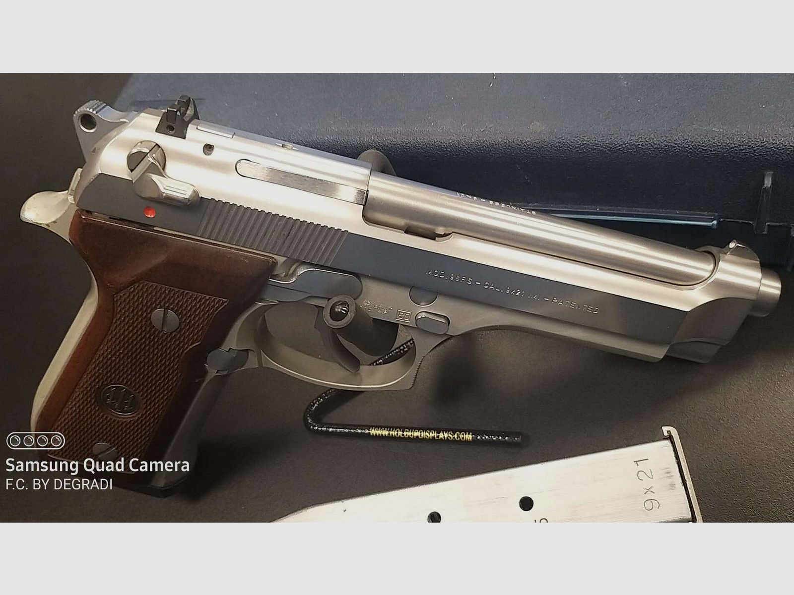 BERETTA 98 FS INOX CALIBRO 9X21, immagine 4 di 4