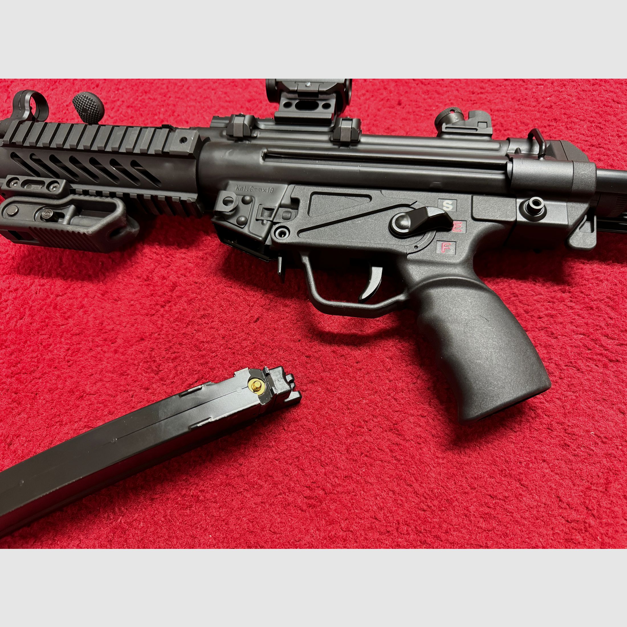 SRC SR5A3 TAC MP5 A3 Full Metal Co2 Blow Back GBB 6mm Airsoft