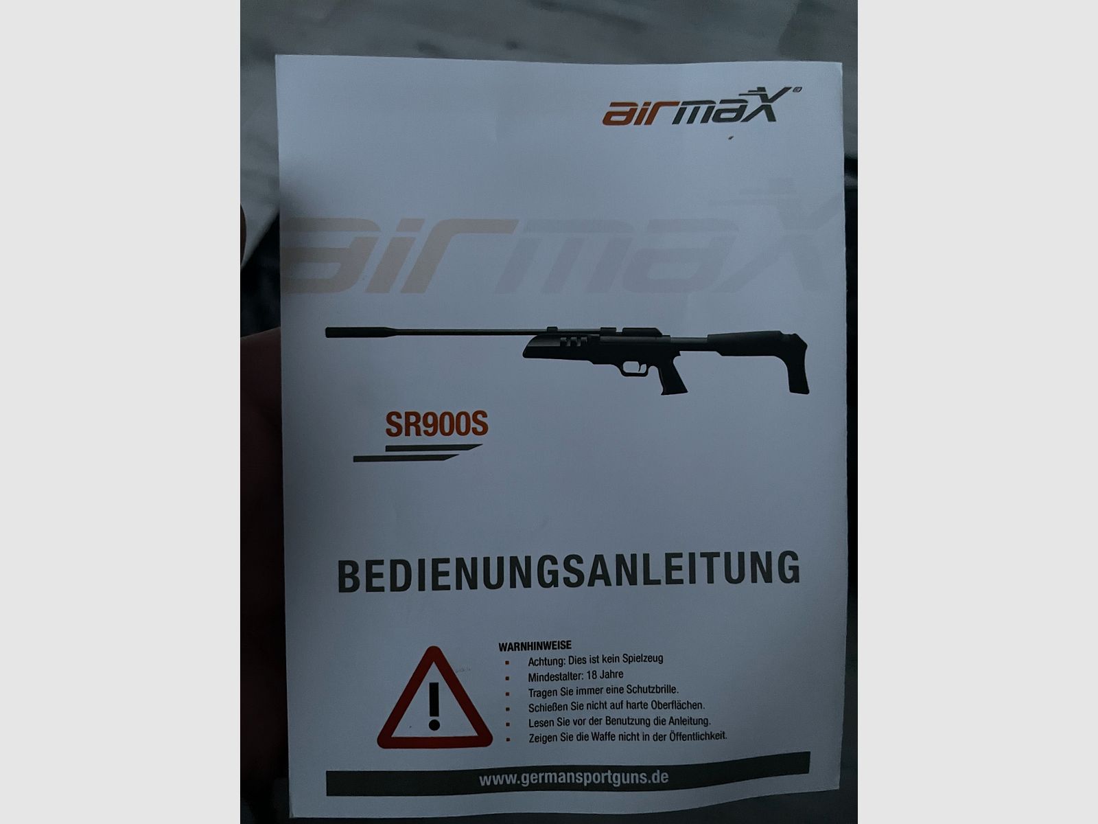 airmaX SR900S mit Koffer und Diavolos